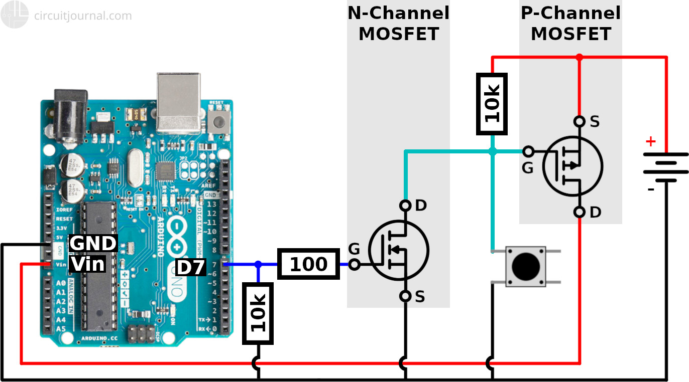 Auto Power off with a Pololu MOSFET switch - General Electronics - Arduino  Forum