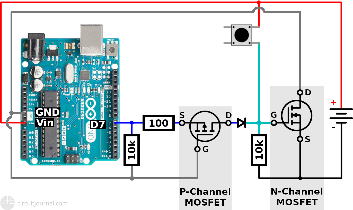 Current leakage fixed with a second MOSFET