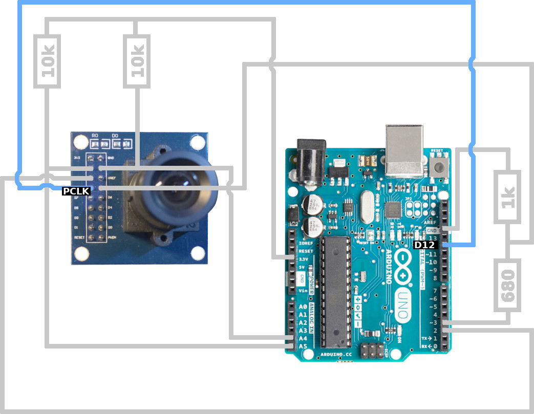 SIMPLIFIED! How to Use OV7670 Camera with Arduino. - Circuit Journal